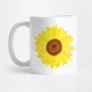 Sunny Sunflower (White Background) Mug